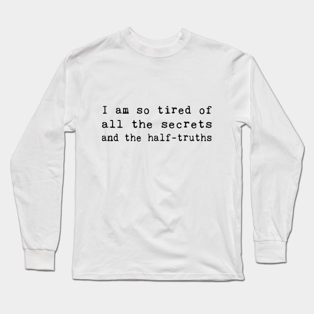 Tired of something Long Sleeve T-Shirt by Reoryta